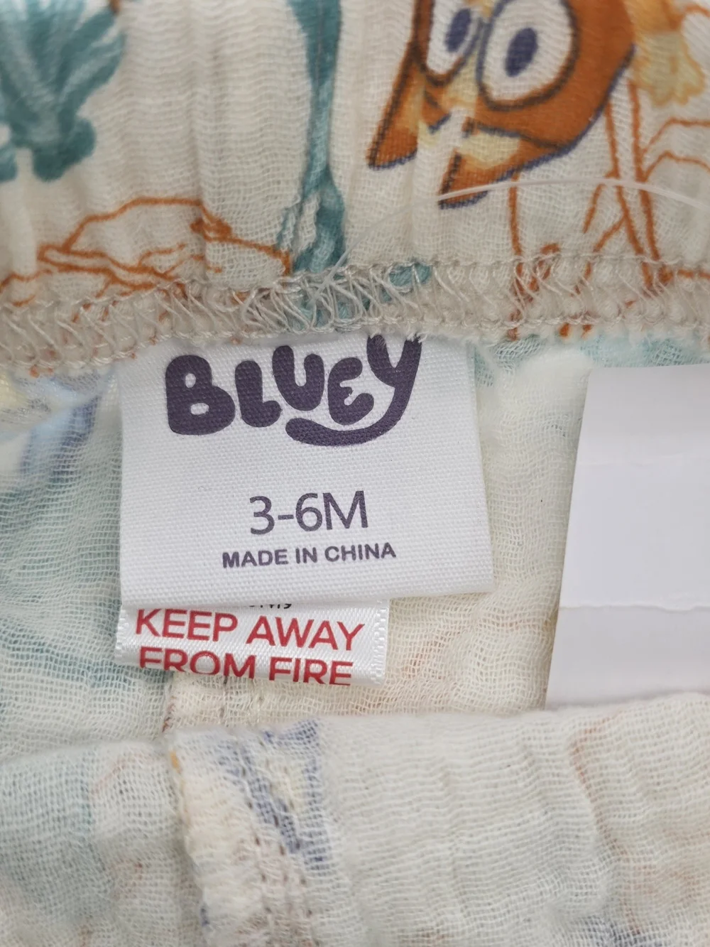 NWT Bluey Baby Boys 2 Piece Outfit Set Shirt Shorts 100% Cotton 3-6M